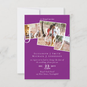 ENTSCHULDIGUNG! Änderung des FOTOS der Hochzeitver