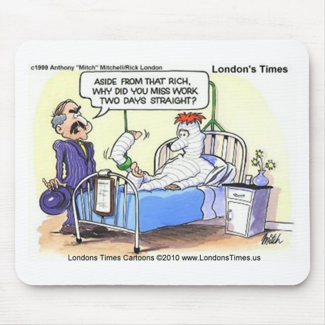 Entschuldigung, Arbeit lustige T-Shirts Karten und Mousepad (Vorne)