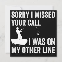 Entschuldigung, dass ich IHREN Anruf verpasst habe