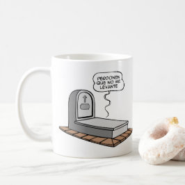 Entschuldigung, dass ich nicht aufstehe kaffeetasse