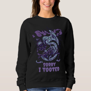 Entschuldigung, dass ich Posaunen-Bassspieler-Musi Sweatshirt