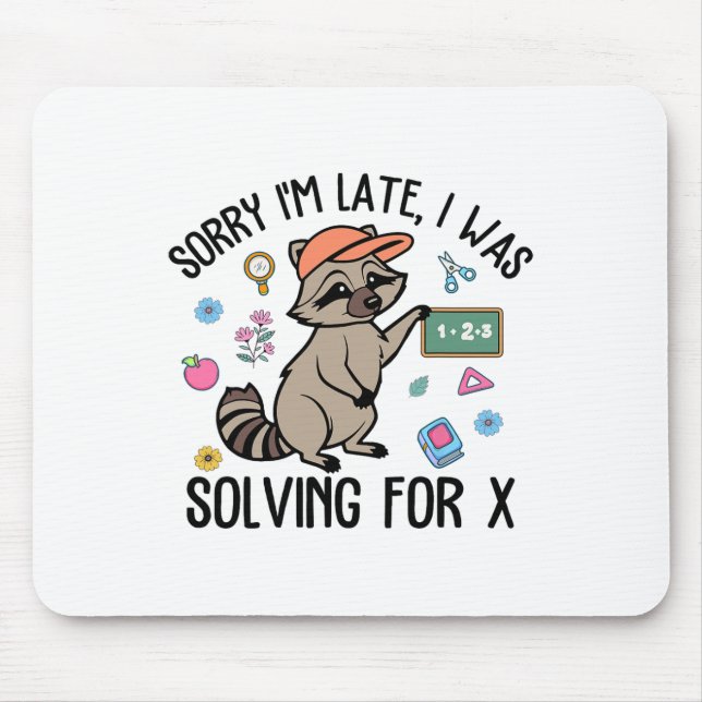 Entschuldigung, dass ich zu spät bin, ich habe ger mousepad (Vorne)