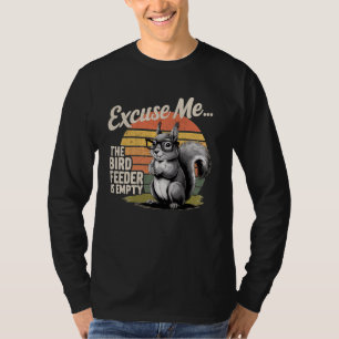Entschuldigung Eichhörnchen, Süßer Hinterhof-Vogel T-Shirt
