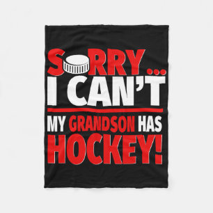 Entschuldigung, Enkel hat Hockey - Hockey-Oma oder Fleecedecke