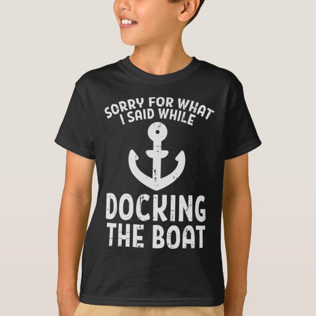 Entschuldigung für das, was ich beim Anlegen des B T-Shirt (Vorderseite)