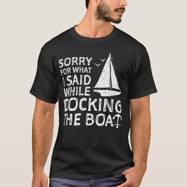 Entschuldigung für das, was ich beim Docken des Bo T-Shirt (Vorderseite)