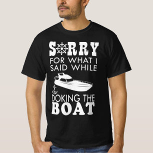 Entschuldigung für das, was ich beim Docken des Bo T-Shirt