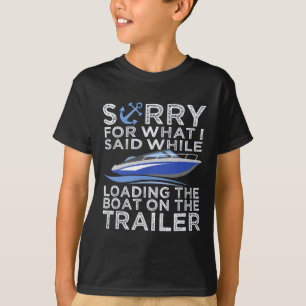 Entschuldigung für das was ich sagte beim Beladen T-Shirt