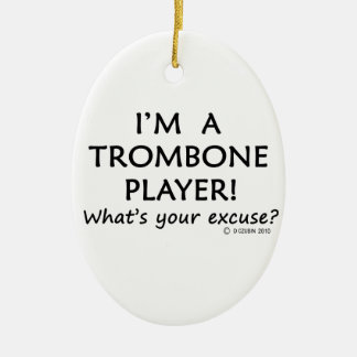 Entschuldigung für den Trombone-Player Keramikornament