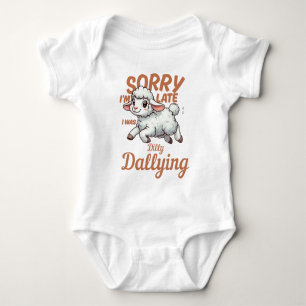 Entschuldigung für die Verspätung, ich habe getröd Baby Strampler