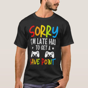 Entschuldigung für die Verspätung, musste einen Sp T-Shirt