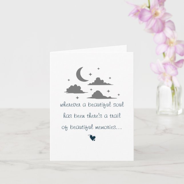 Entschuldigung für Ihr Beileid Karte (Orchidee)