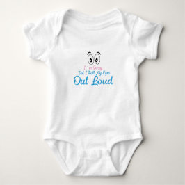 Entschuldigung, habe ich meine Augen laut verdreht Baby Strampler