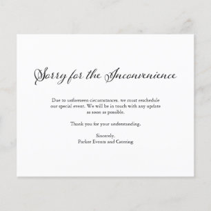 Entschuldigung   HAUSHALTSMITTEL Ankündigung Elega