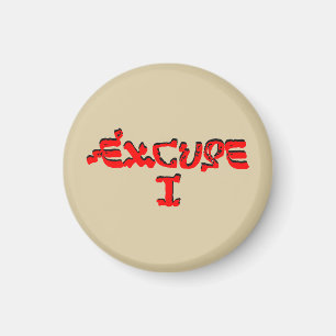 Entschuldigung I Magnet