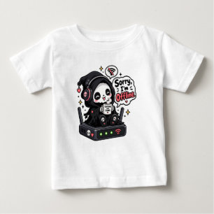 Entschuldigung, ich bin offline Introvertierter Ga Baby T-shirt