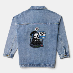 Entschuldigung, ich bin offline Introvertierter Ga Jeansjacke