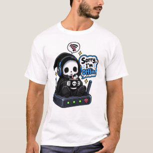 Entschuldigung, ich bin offline Introvertierter Ga T-Shirt