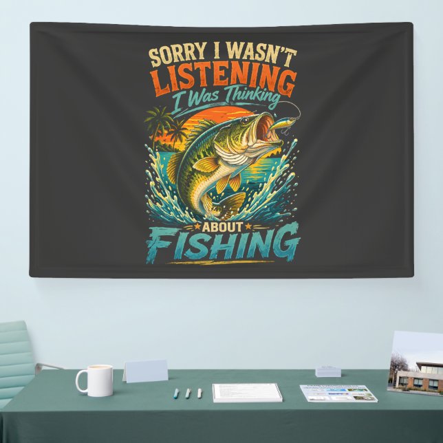 Entschuldigung, ich dachte an Angeln Banner (Messe)