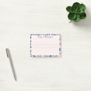 Entschuldigung, ich habe dich verpasst Post-it-Not Post-it Klebezettel