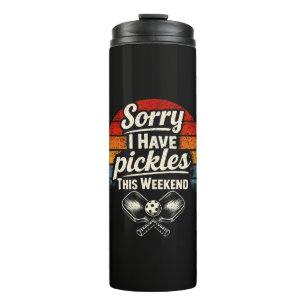 Entschuldigung, ich habe dieses Wochenende Pickles Thermosbecher
