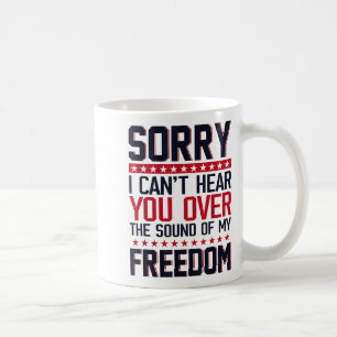 Entschuldigung, ich kann dich nicht hören wegen de kaffeetasse