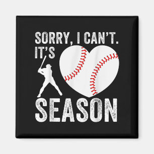 Entschuldigung, ich kann nicht, es ist Baseball-Sa Magnet