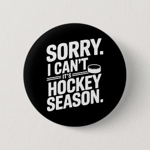 Entschuldigung, ich kann nicht, es ist Hockey-Sais Button