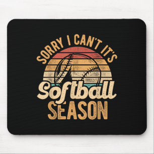 Entschuldigung, ich kann nicht, es ist Softballsai Mousepad