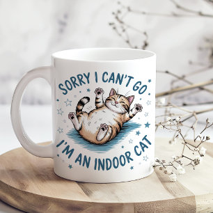 "Entschuldigung, ich kann nicht gehen, ich bin ein Kaffeetasse
