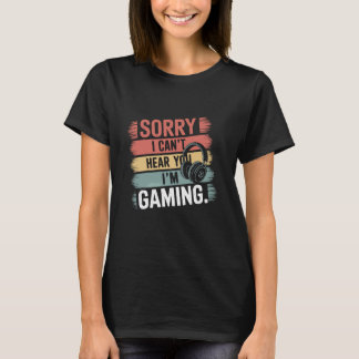 Entschuldigung, ich kann Sie nicht hören, ich bin T-Shirt