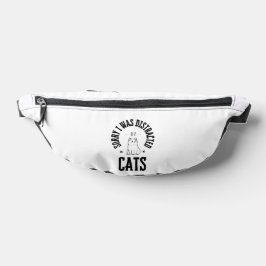 Entschuldigung, ich wurde von Katzenknöpfen abgele Bauchtasche