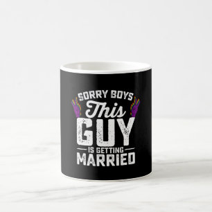 Entschuldigung Jungs dieser Typ heiratet schwul Kaffeetasse