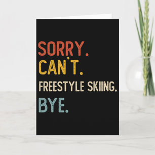 Entschuldigung Kann Freestyle Skifahren Tschüss Sh Karte