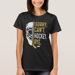 Entschuldigung, kann kein Hockey, Tschüss Vintage  T-Shirt
