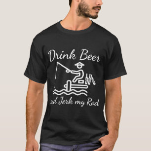 Entschuldigung. Kann nicht. Angeln. Tschüss. Regen T-Shirt