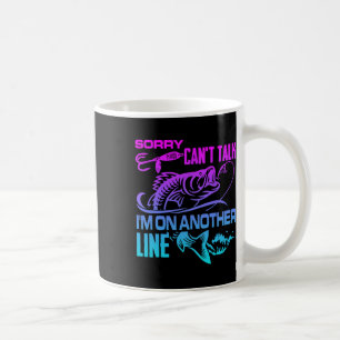 Entschuldigung, kann nicht sprechen, ich bin auf e kaffeetasse
