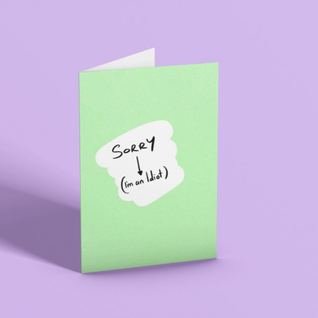 Entschuldigung Karte (Von Creator hochgeladen)