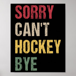 Entschuldigung, kein Hockey-Abschied (1)  Poster