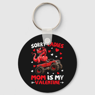 Entschuldigung Ladys Mama ist mein Valentins-Dinos Schlüsselanhänger