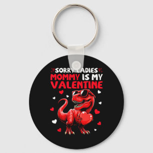 Entschuldigung Ladys Mami ist mein Valentins-Dinos Schlüsselanhänger