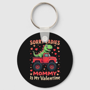 Entschuldigung Ladys Mami ist mein Valentins-Dinos Schlüsselanhänger
