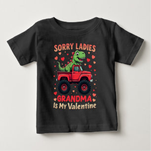 Entschuldigung Ladys Oma ist mein Valentinstag Baby T-shirt