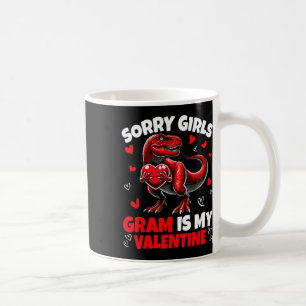 Entschuldigung Mädchen Gram ist mein Valentins-Din Kaffeetasse