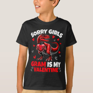 Entschuldigung Mädchen Gram ist mein Valentins-Din T-Shirt