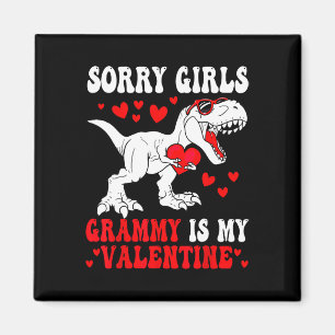 Entschuldigung Mädchen Grammy ist mein Valentins-D Magnet