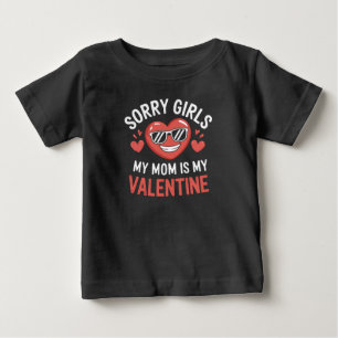 Entschuldigung Mädchen, meine Mutter ist mein Vale Baby T-shirt