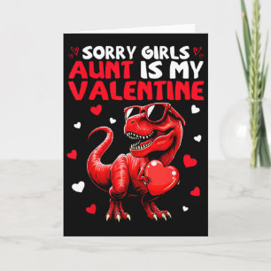 Entschuldigung Mädchen Tante Ist Mein Valentin Din Karte