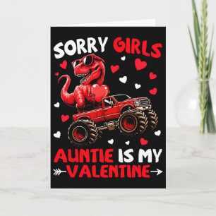 Entschuldigung Mädchen Tante Ist Mein Valentin Din Karte