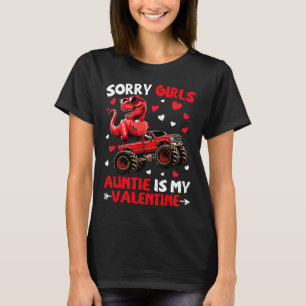 Entschuldigung Mädchen Tante ist mein Valentins-Di T-Shirt